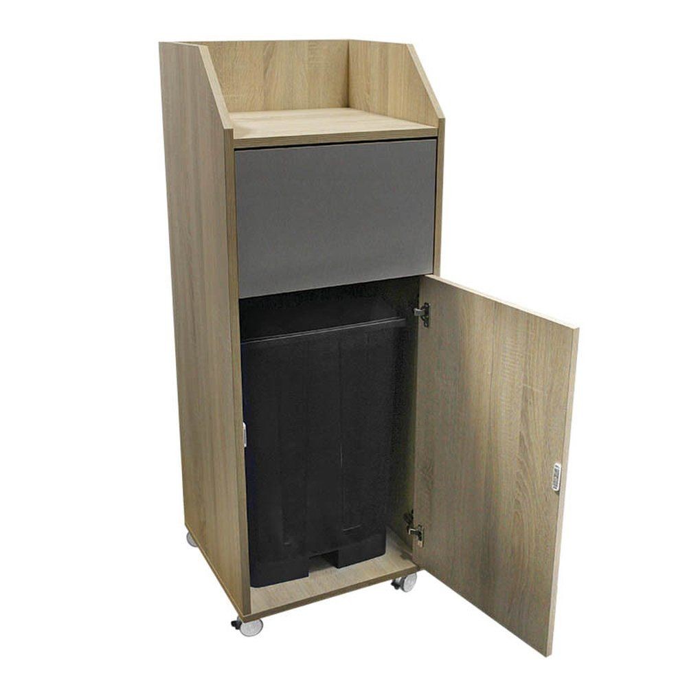 Meuble poubelle snack chianti oak MCH-700214 CHOA VALERO-mondialchr.com