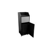Meuble poubelle snack noir MCH-700214 NOIR VALERO-mondialchr.com