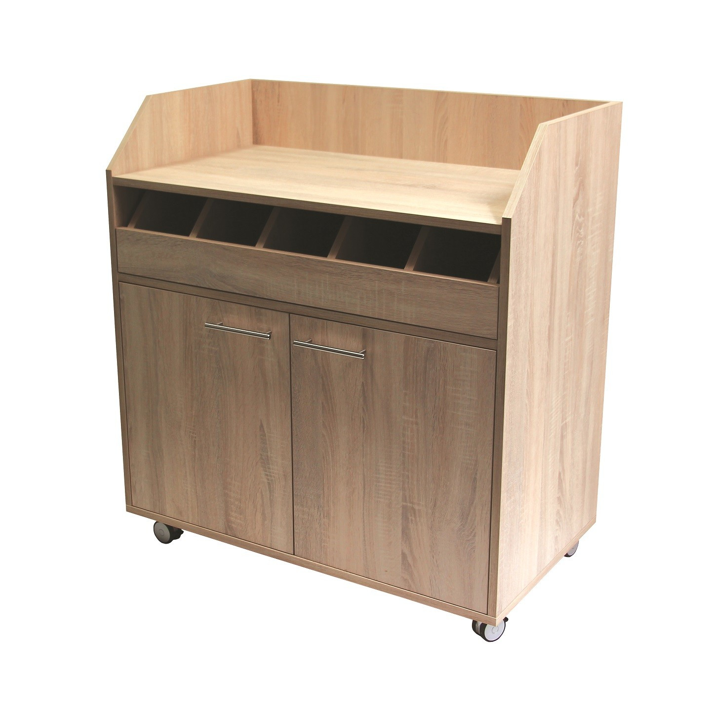 Desserte basse Camarero chianti oak MCH-43412 CHOA VALERO-mondialchr.com
