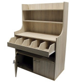 Desserte haute Cafétéria chianti oak MCH-43410 CHOA VALERO-mondialchr.com