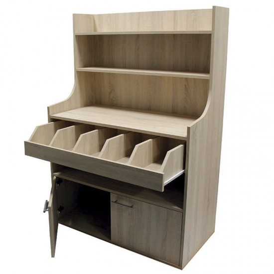 Desserte haute Cafétéria chianti oak MCH-43410 CHOA VALERO-mondialchr.com