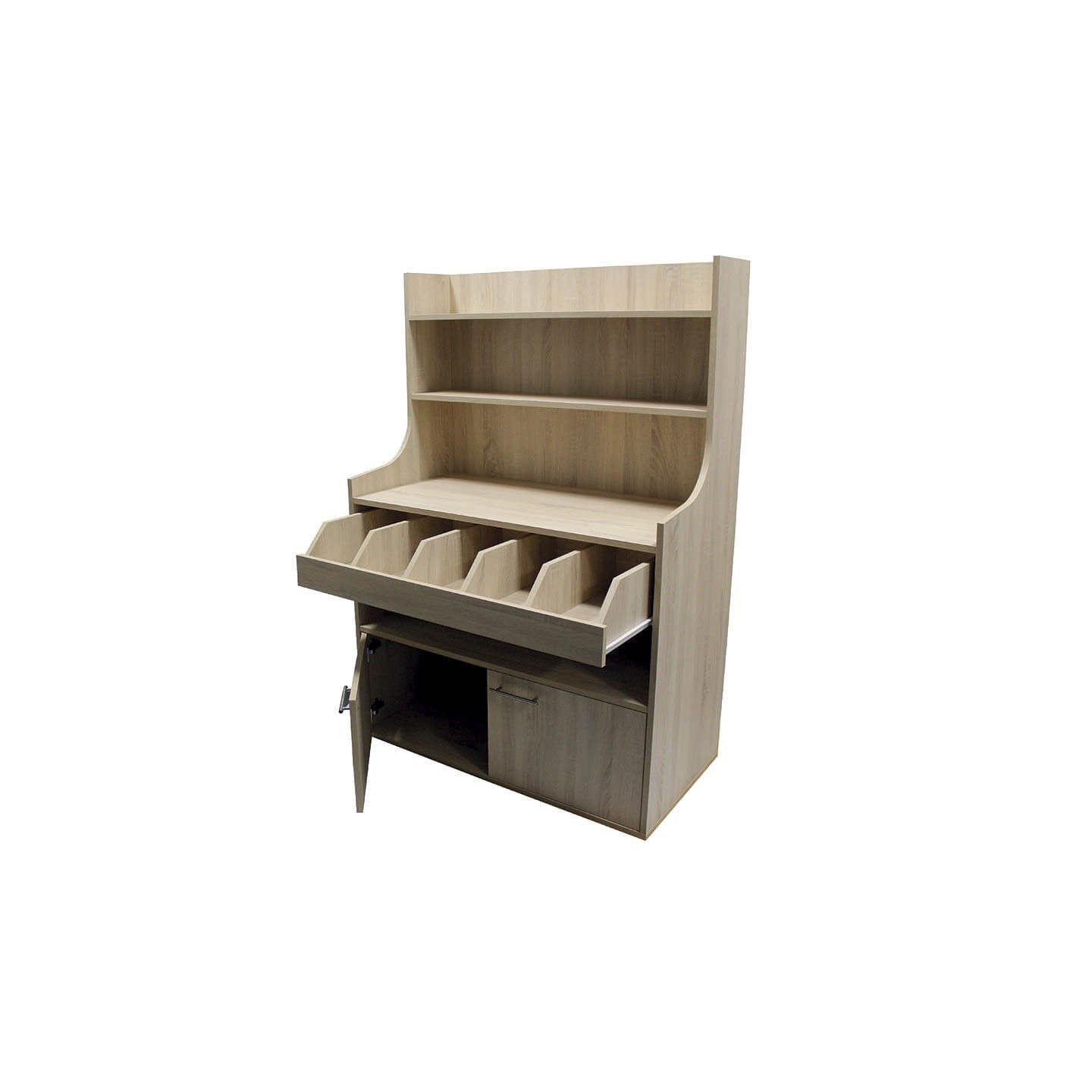 Desserte haute Cafétéria chianti oak MCH-43410 CHOA VALERO-mondialchr.com