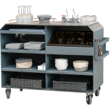 Desserte basse Hana Basse Gris Basalte VALERO-mondialchr.com