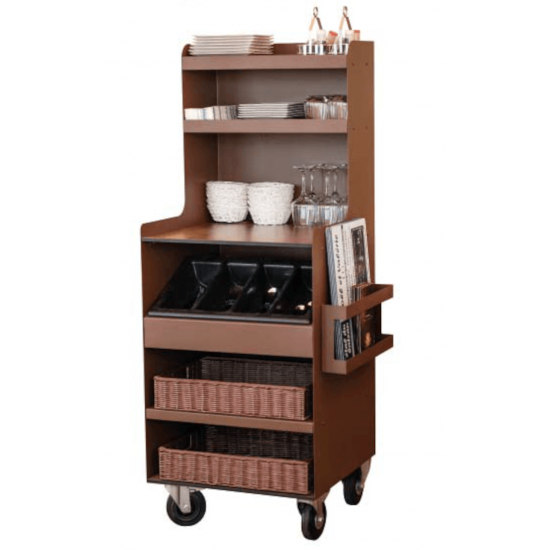 Desserte Hana Haute en compact et acier Rouille VALERO-mondialchr.com
