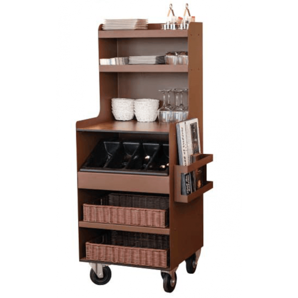Desserte Hana Haute en compact et acier Rouille VALERO-mondialchr.com