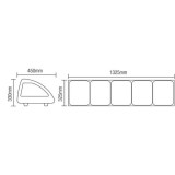 Kit réfrigéré à poser 103L Portes coulissantes 33cm AFI-mondialchr.com