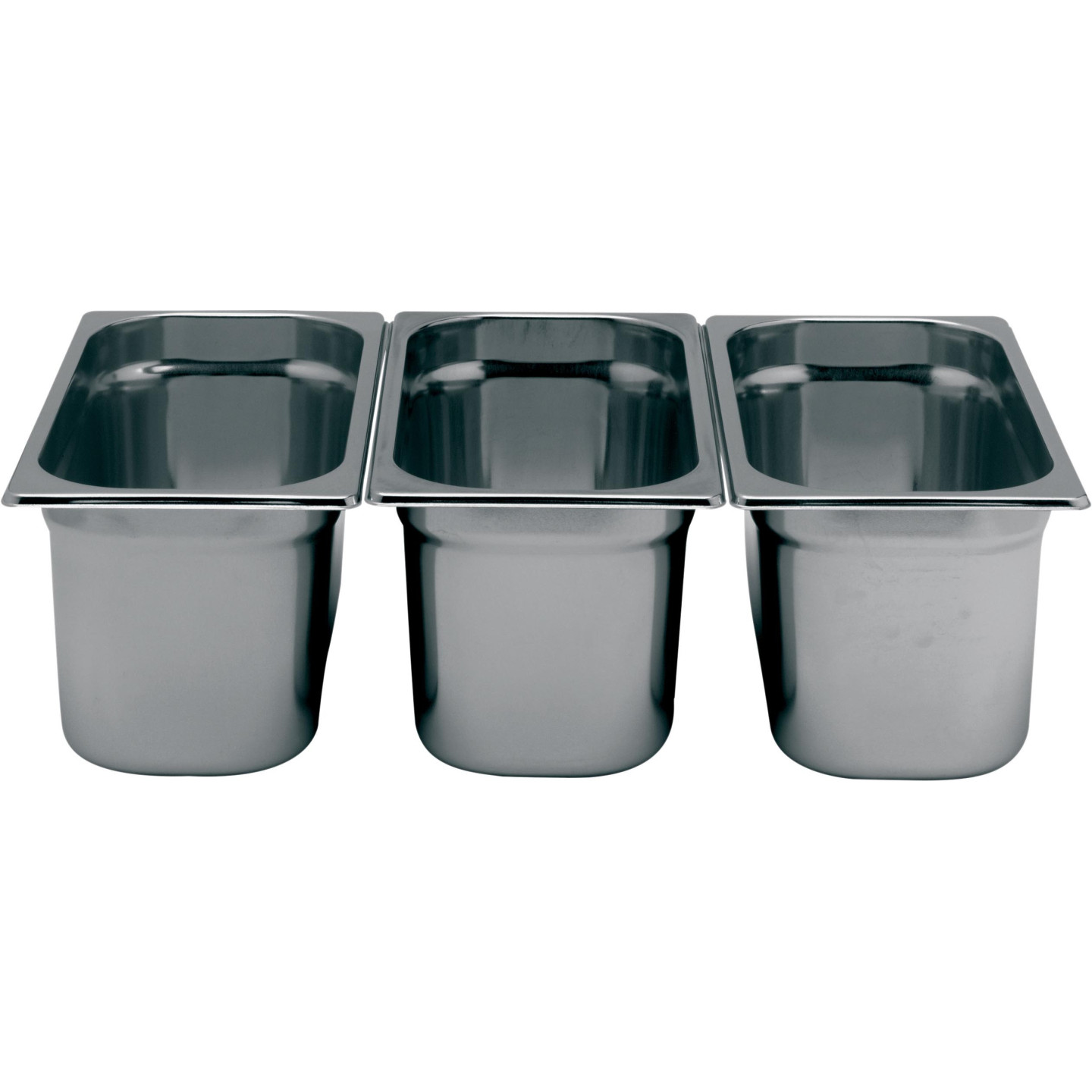Bac gastronome inox aisi 304 GN1/3 P.55mm BA13055-mondialchr.com