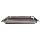 Bac gastronome inox aisi 304 GN2/1 P.20mm-BA21020-mondialchr.com