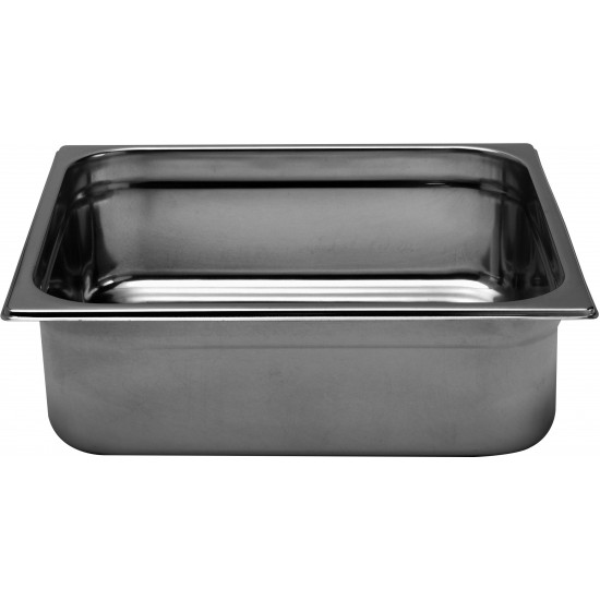 Bac gastronome inox aisi 304 GN2/3 P.65mm-BA23065-mondialchr.com