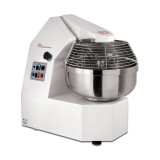 Pétrin à fourche professionnel pour pizzeria et boulangerie 60Kg 2V 400V Mecnosud-mondialchr.com