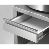 Support inox pour presse pizza Pizzaform Cuppone-mondialchr.com