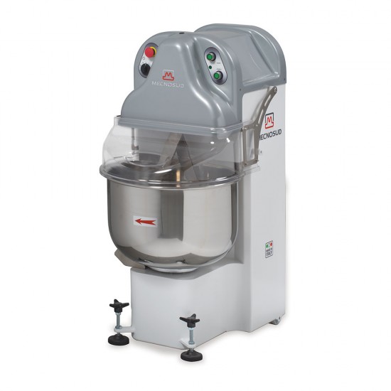 Pétrin à bras plongeants tête fixe 45Kg 230V Mecnosud-mondialchr.com