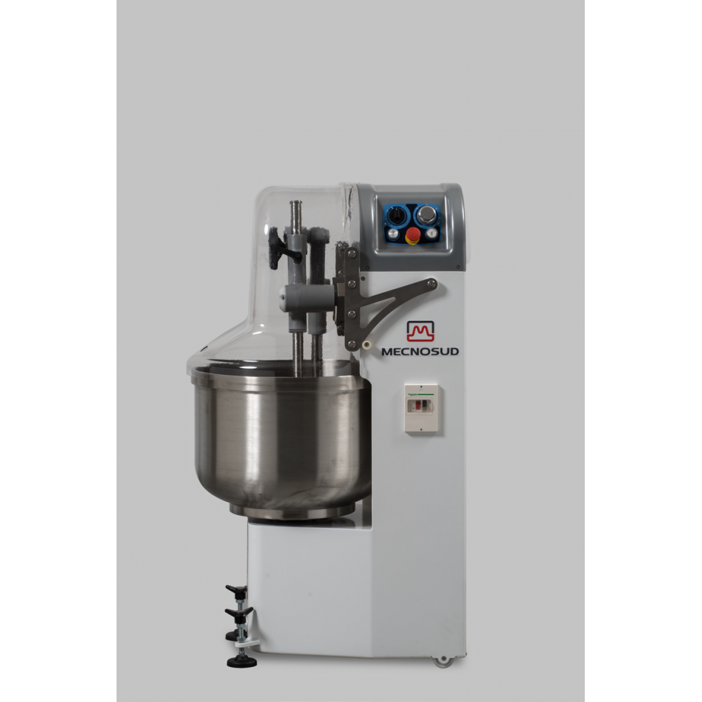 Pétrin à bras plongeants 40Kg de pâtes 400V vitesse variable Mecnosud-mondialchr.com