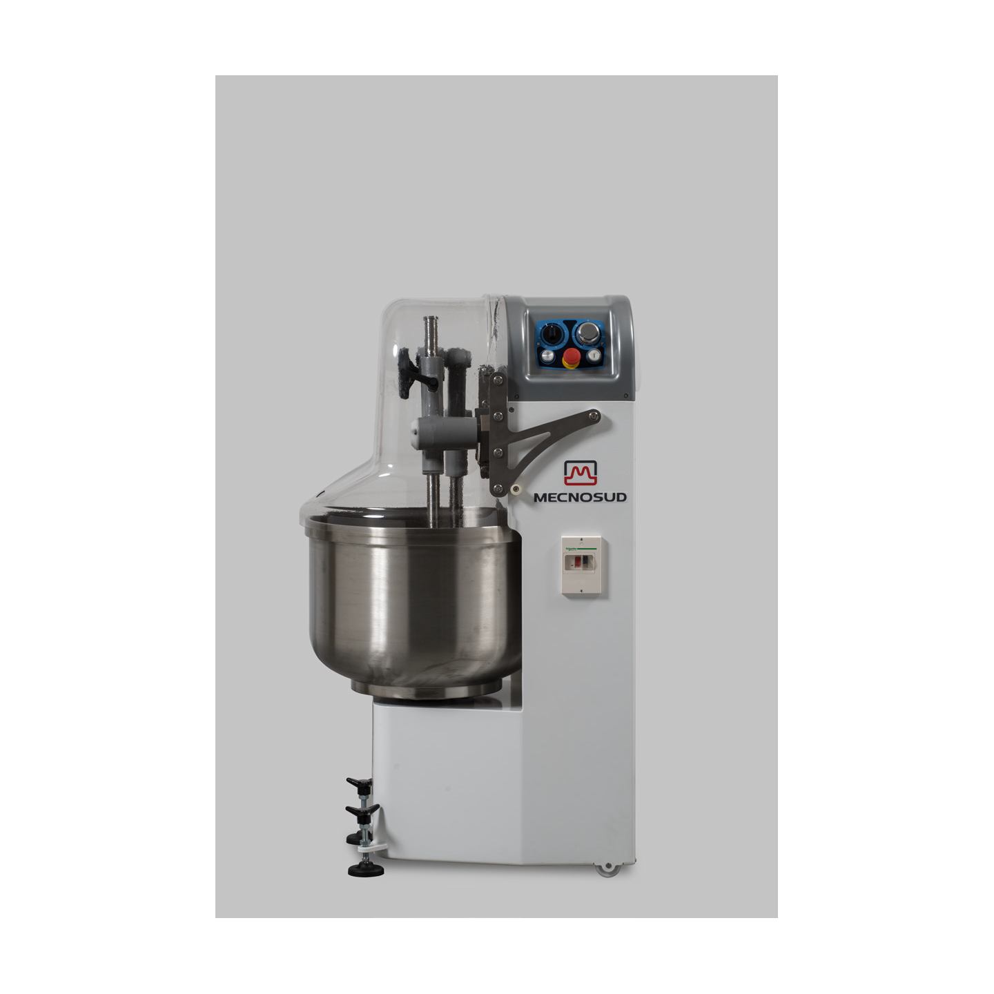 Pétrin à bras plongeants 40Kg de pâtes 400V vitesse variable Mecnosud-mondialchr.com