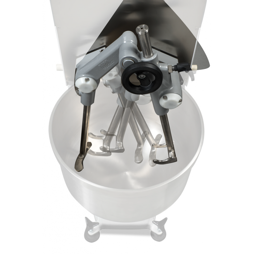 Pétrin à bras plongeants 50Kg 400V vitesse variable Mecnosud-mondialchr.com