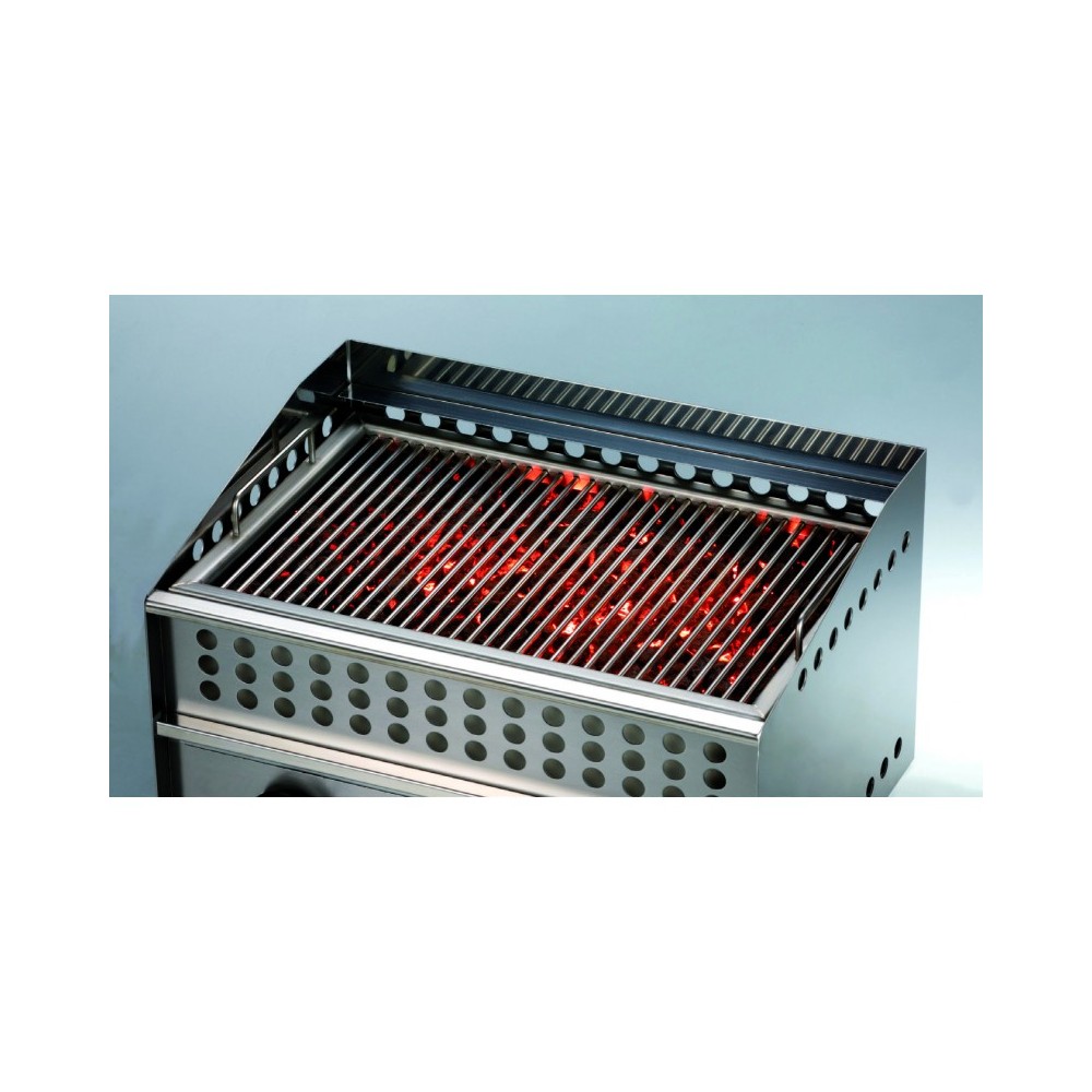 Wood steak grill gaz L 400 mm Sofraca-mondialchr.com