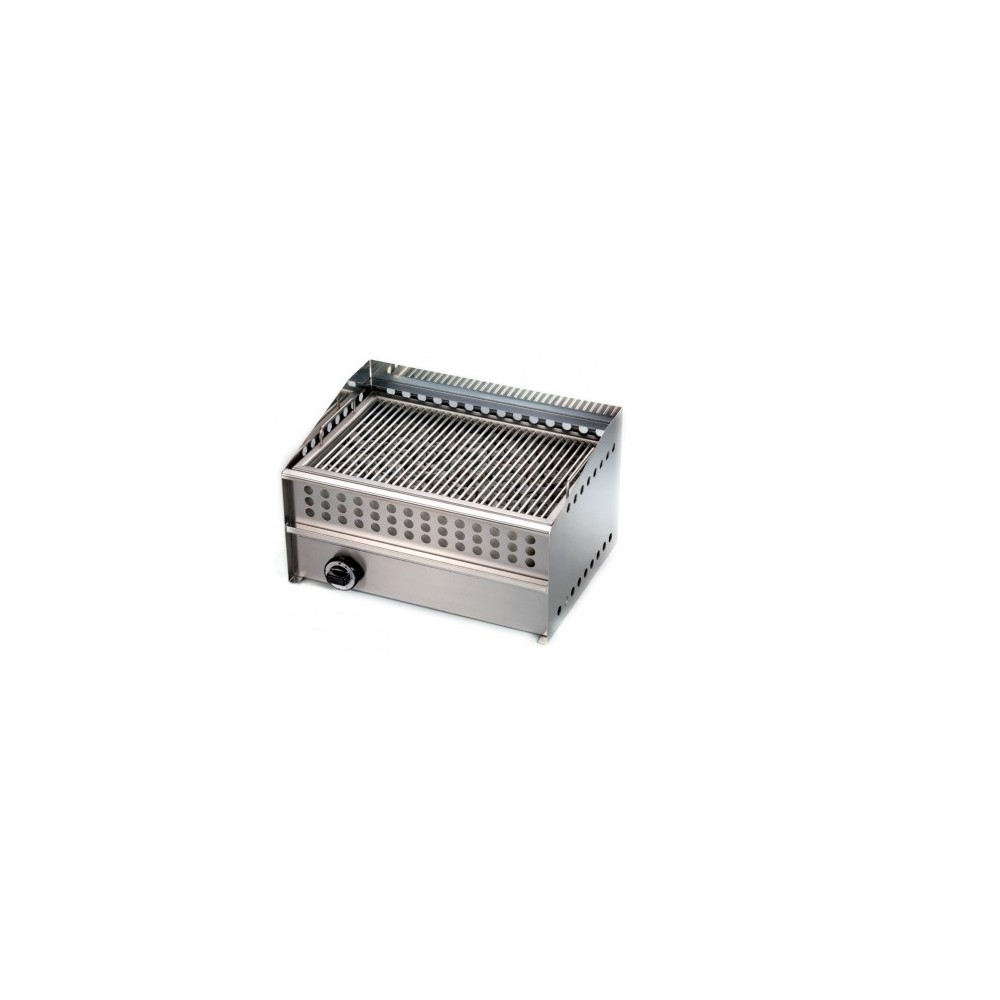 Wood steak grill gaz L 550 mm Sofraca-mondialchr.com