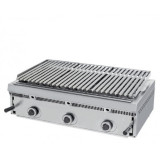 Grill gaz à pierres de lave L 900 mm réglable Sofraca-mondialchr.com