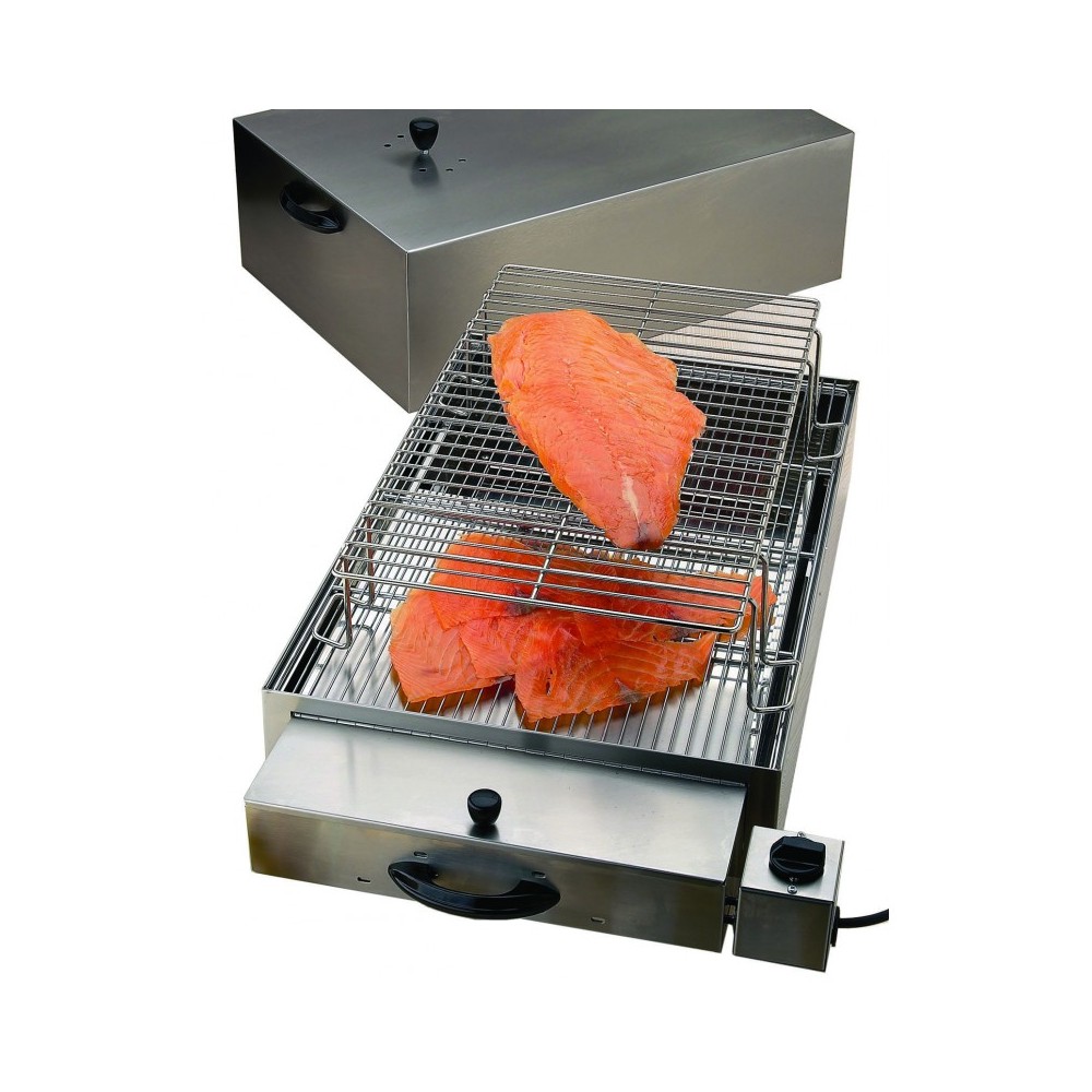 Fumoir électrique 2 étages L 715 mm Sofraca-mondialchr.com