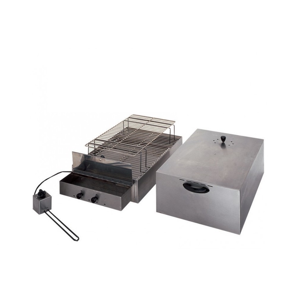 Fumoir électrique 2 étages L 715 mm Sofraca-mondialchr.com