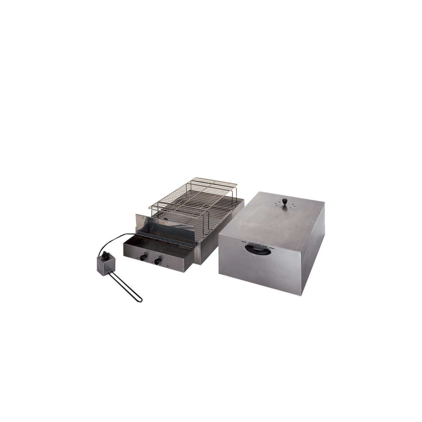 Fumoir électrique 2 étages L 715 mm Sofraca-mondialchr.com