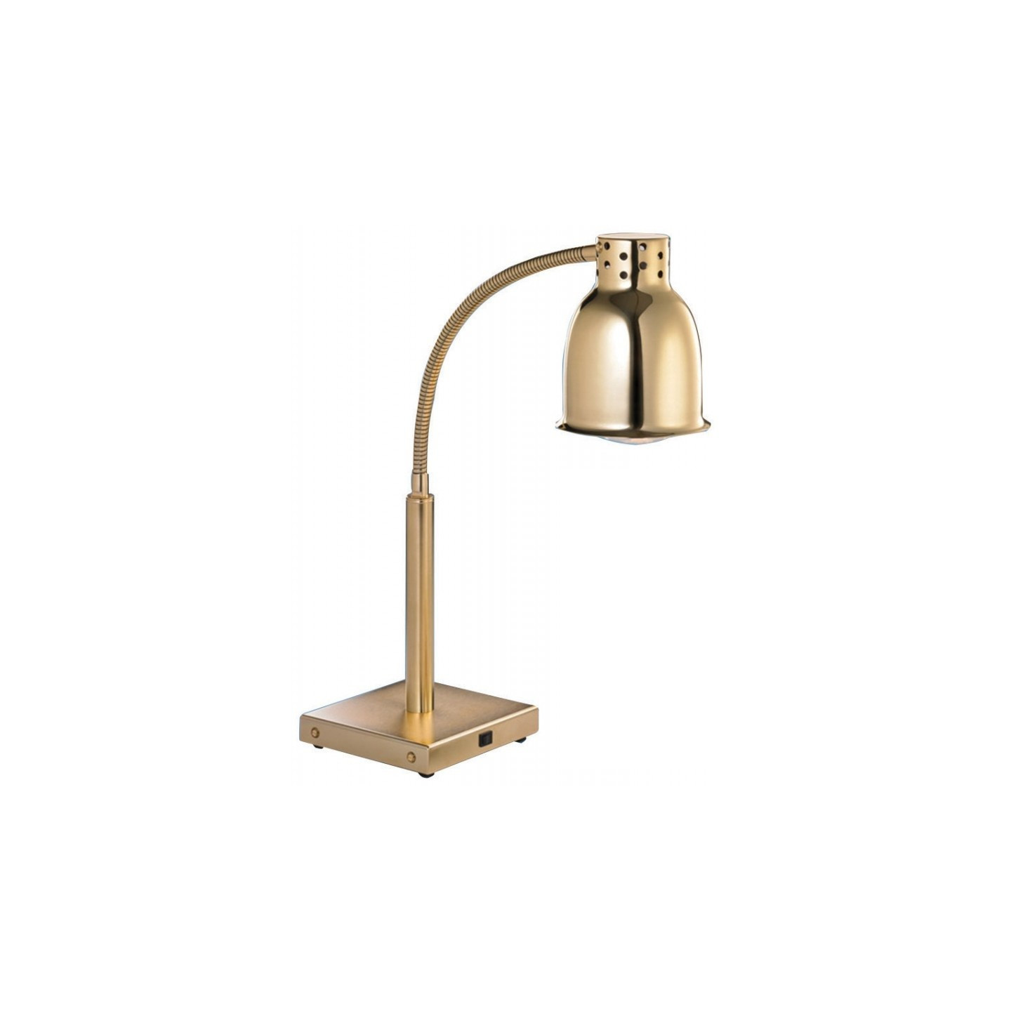 Lampe chauffante sur pied Cuivrée jaune Sofraca-mondialchr.com