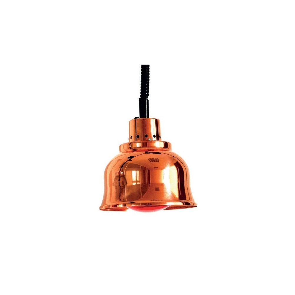 Lampe chauffante Infra-rouge Prestige Cuivrée rouge Sofraca-mondialchr.com