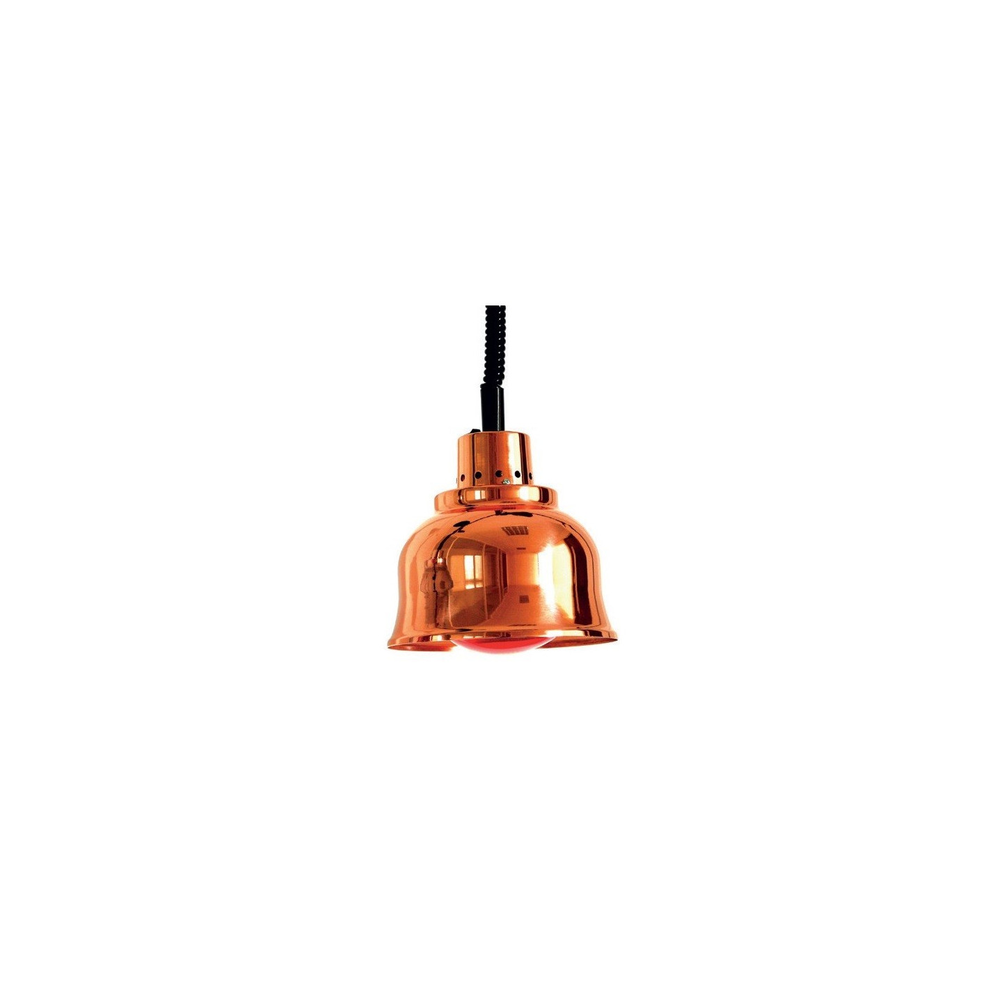 Lampe chauffante Infra-rouge Prestige Cuivrée rouge Sofraca-mondialchr.com