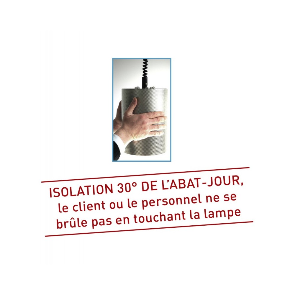 Lampe chauffante Infra-rouge Le tube 64°C 1800mm Sofraca-mondialchr.com