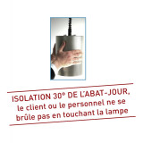 Lampe chauffante Infra-rouge Le tube 75°C 1300mm Sofraca-mondialchr.com