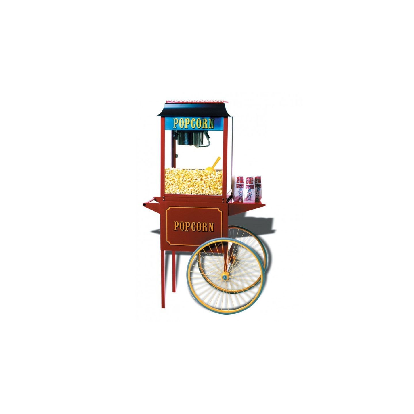 Chariot pour machine à pop-corn Sofraca-mondialchr.com