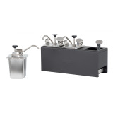 Pompe à sauce froide triple Casselin-mondialchr.com