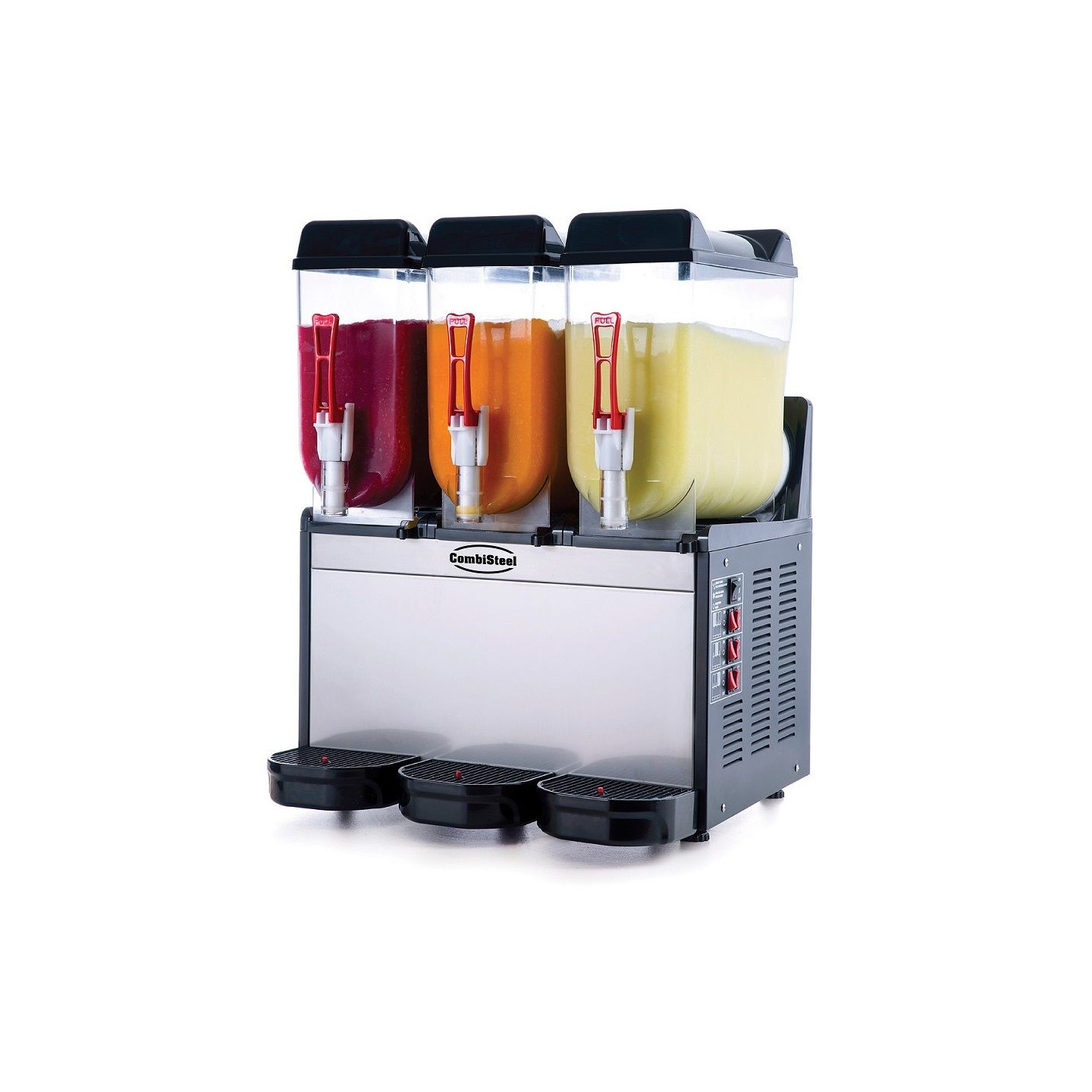 Machine à granité professionnelle 3 bac de 12 Litres combisteel 7065.0010-mondialchr.com