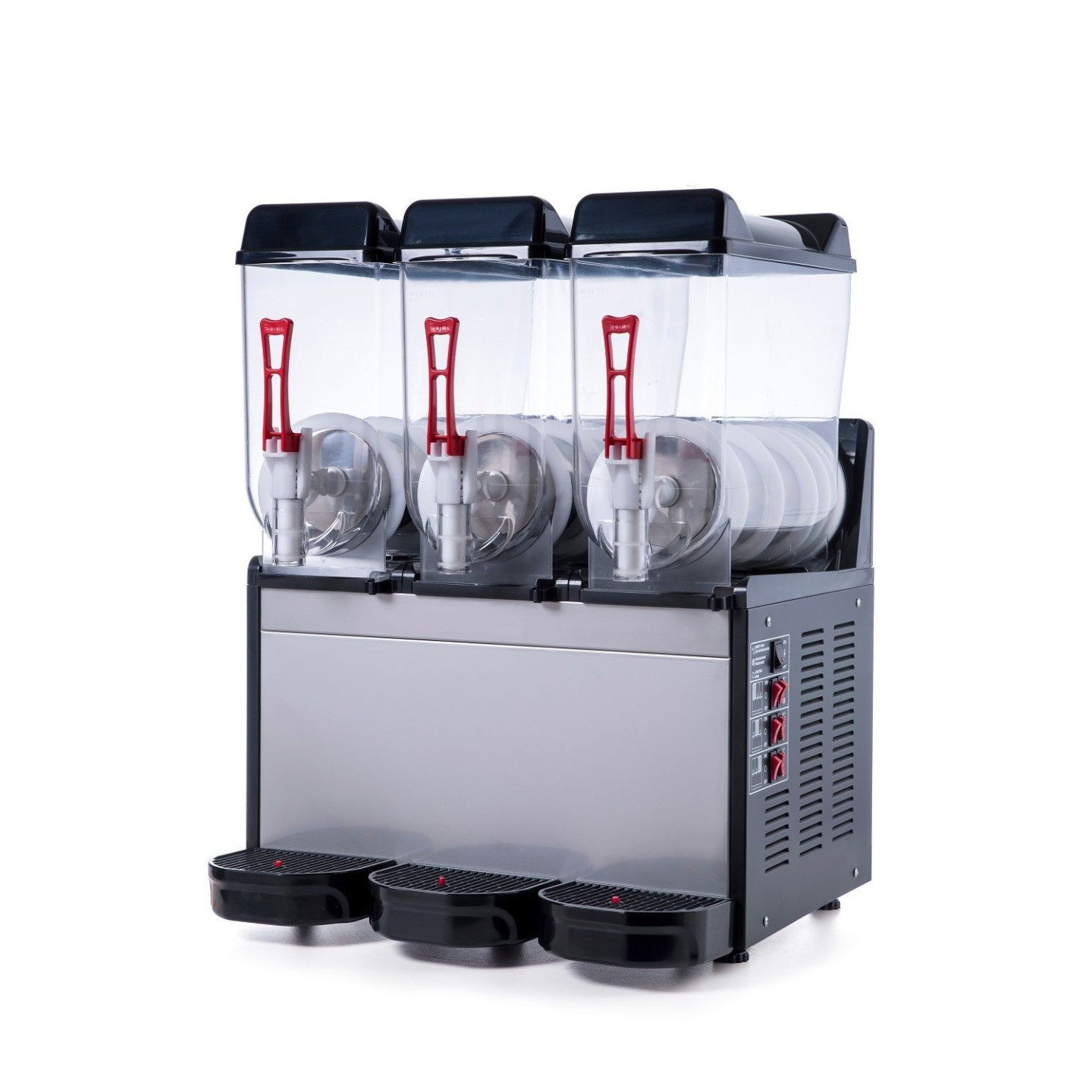 Machine à granité professionnelle 3 bac de 12 Litres combisteel 7065.0010-mondialchr.com