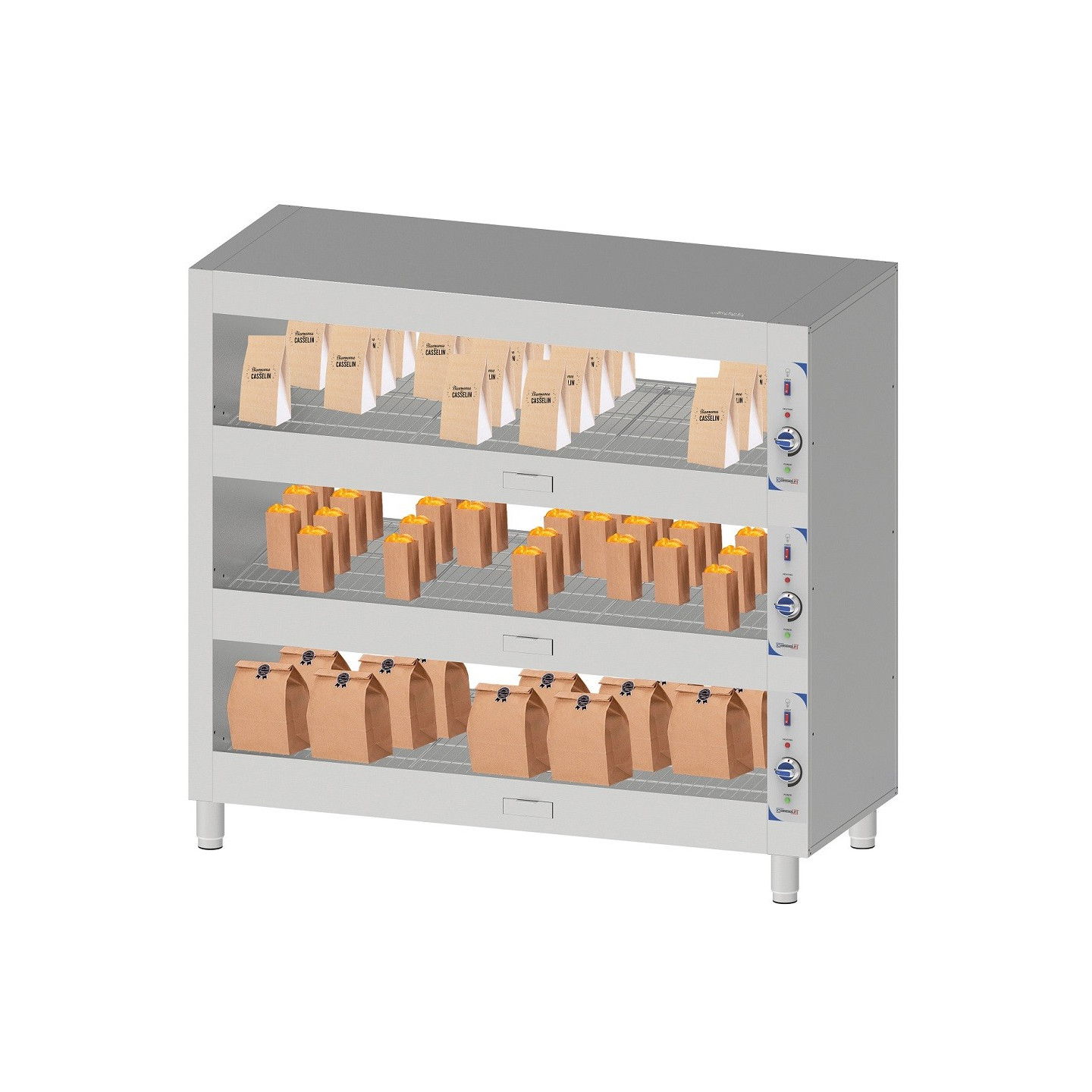 Etagère chauffante 150 Casselin-mondialchr.com