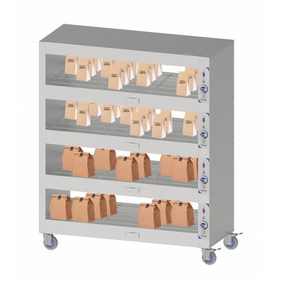 Etagère chauffante mobile 100 Casselin-mondialchr.com