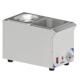 Bain marie à sauce 2 x GN 1/6 compact Casselin-mondialchr.com