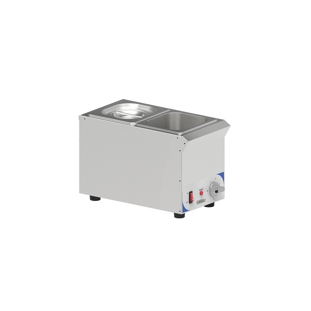 Bain marie à sauce 2 x GN 1/6 compact Casselin-mondialchr.com