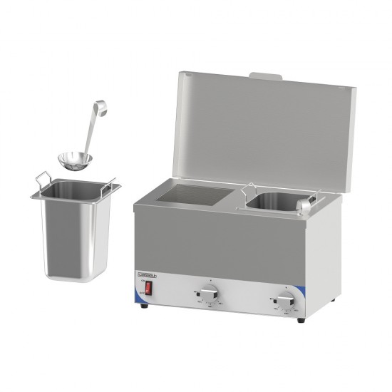 Bain marie à sauce 2xGN 1/6 P200 compact Casselin-mondialchr.com