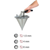 Entonnoir à piston chauffant Casselin-mondialchr.com