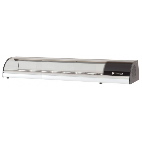 Vitrine tapas à poser 8 GN1/3 coreco-mondialchr.com