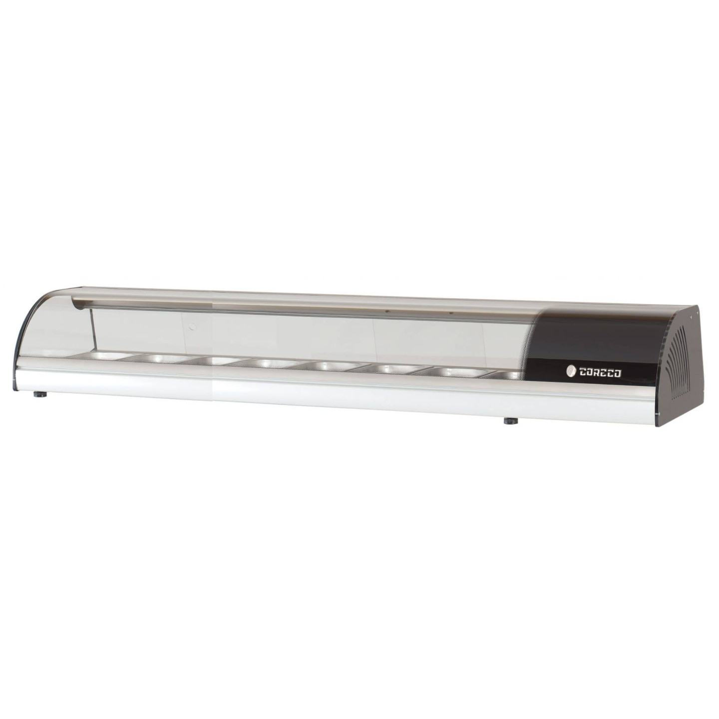 Vitrine tapas à poser 8 GN1/3 coreco-mondialchr.com