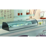 Vitrine sushis à poser fond embouti 6 Bacs GN1/3 Coreco-mondialchr.com