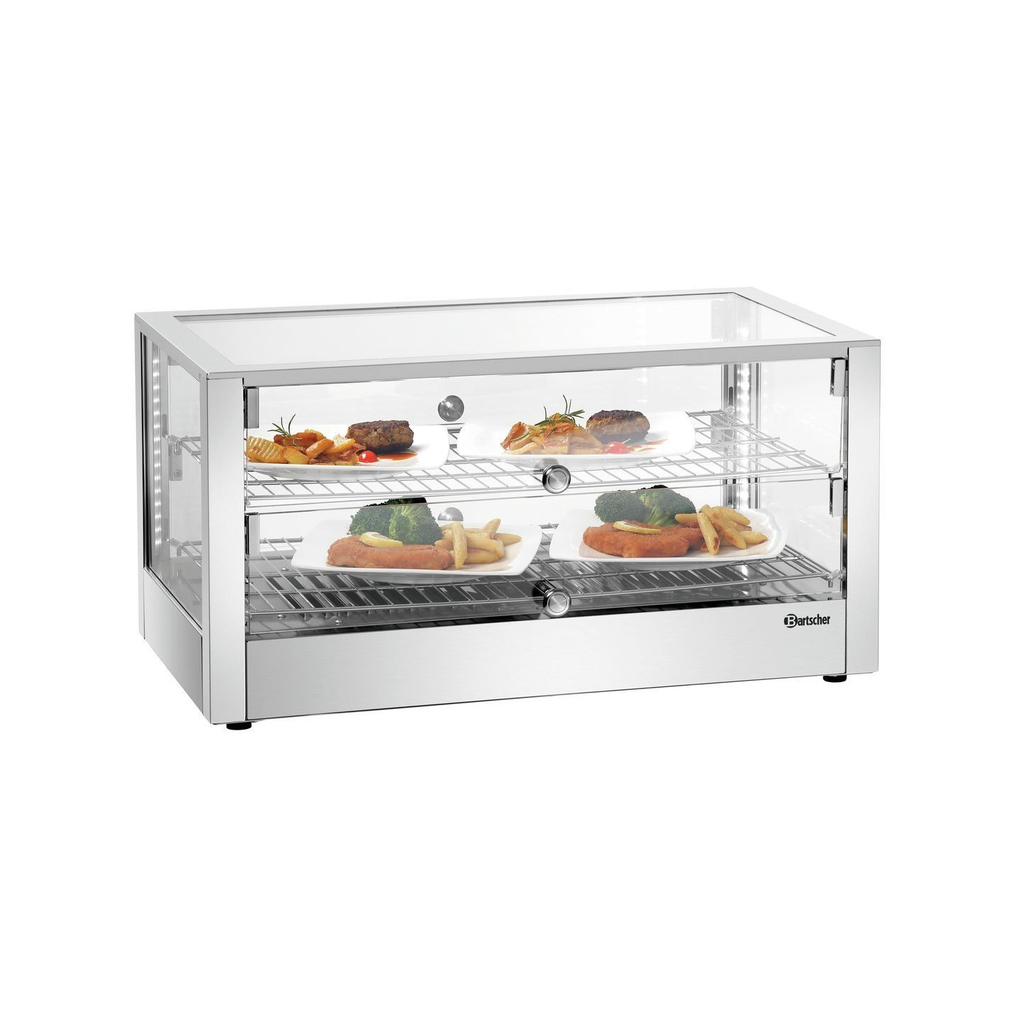 Vitrine de table chauffante Bartscher-mondialchr.com