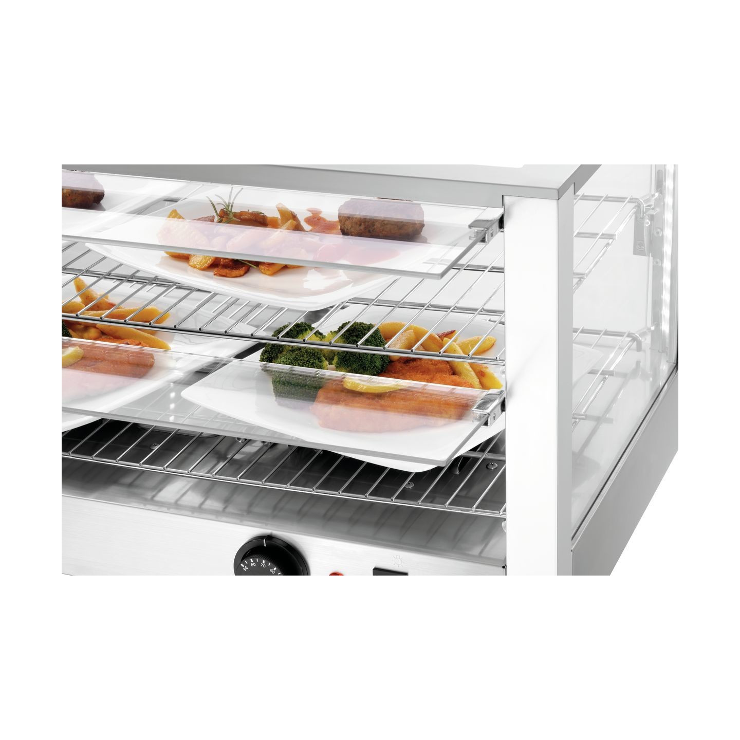 Vitrine de table chauffante Bartscher-mondialchr.com