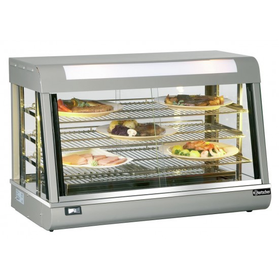 Vitrine de comptoir chauffante Deli II 152L-mondialchr.com