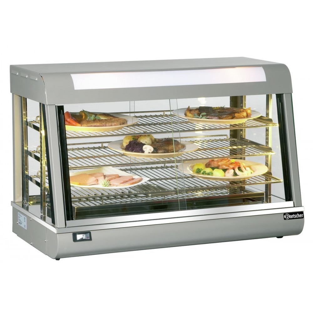Vitrine de comptoir chauffante Deli II 152L-mondialchr.com