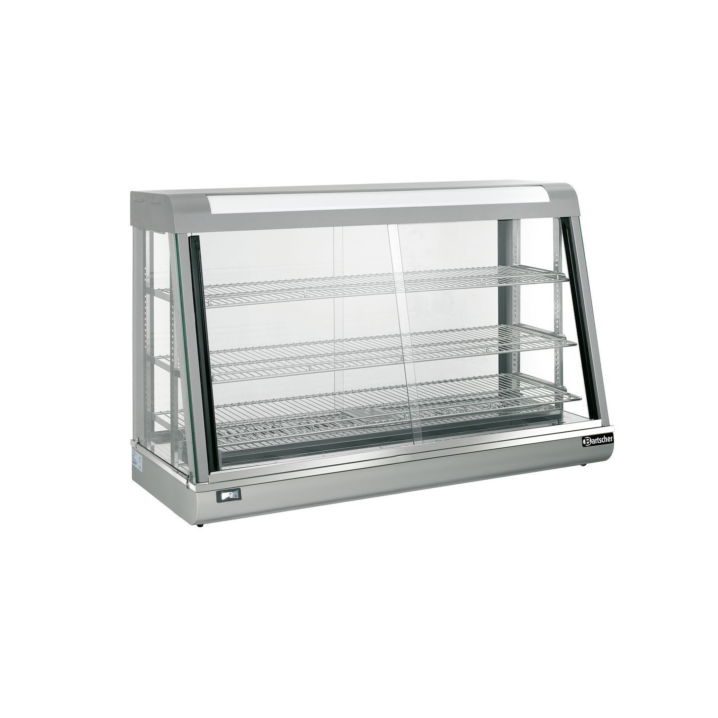 Vitrine de comptoir chauffante 373L Deli III Bartscher 1200mm-mondialchr.com