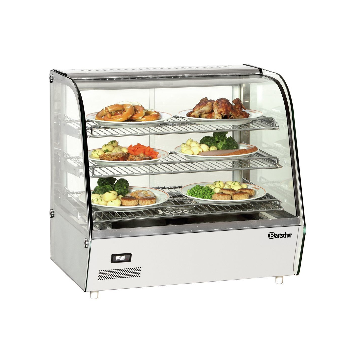 Vitrine de comptoir chauffante Deli Plus I Bartscher-mondialchr.com