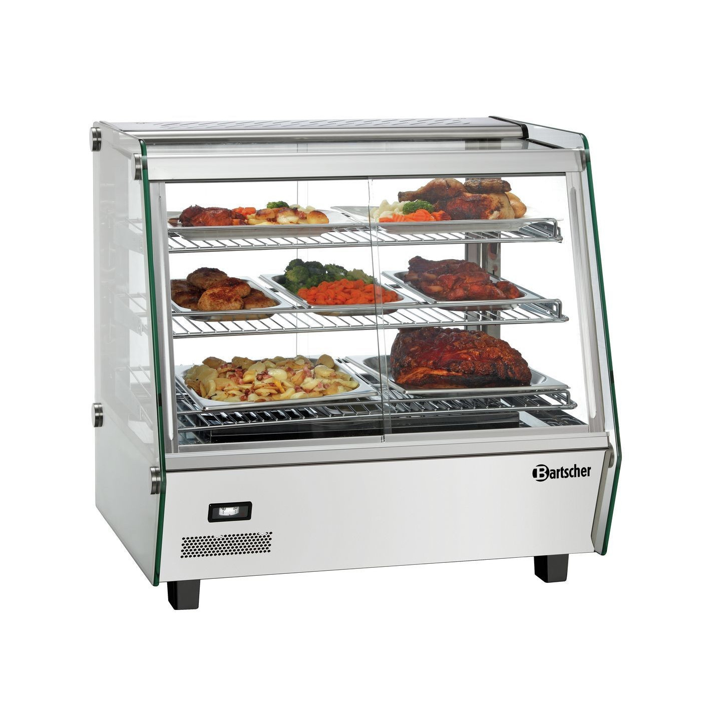 Vitrine chauffante de comptoir Deli Plus I D Bartscher-mondialchr.com